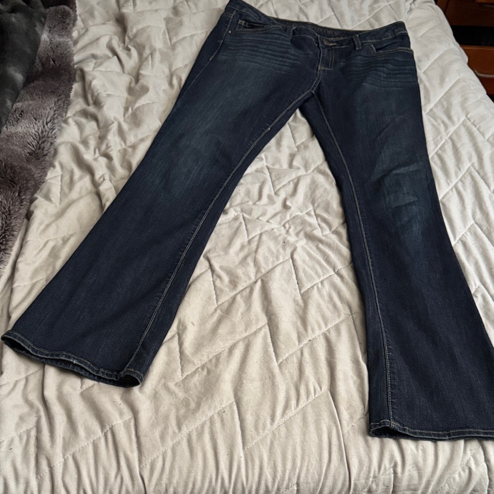 Vera Wang Midnight Blue Boot Cut Jeans